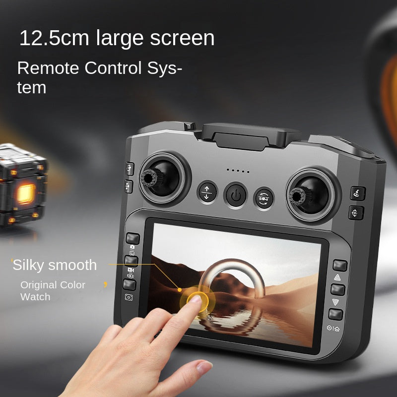 S156 Brushless RC Drone with Screen FPV Racing Drone, HD Camera, 4-Axis UAV with Optical Flow Positioning