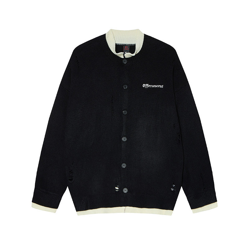 Cardigan Sweater Women's Vintage Loose Casual Knitwear Coat