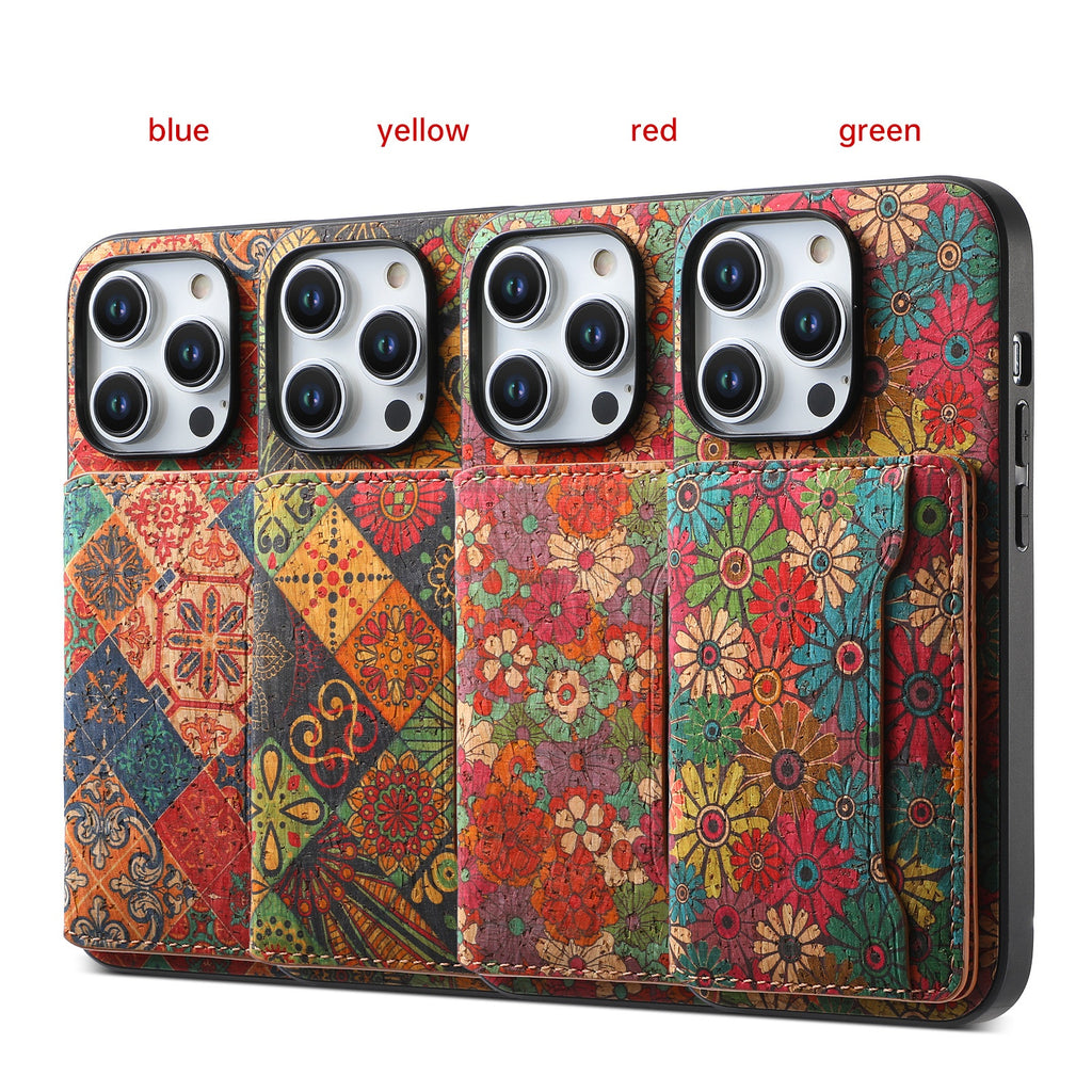 Protective Leather Case with Totem Pattern for iPhone 17 Pro